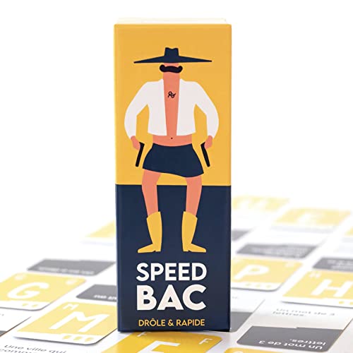 Speedbac - Jeu de société Famille et Amis - Parfait pour Mettre l'ambiance - 2 à 7 Joueurs - Grand Prix du Jouet 2024