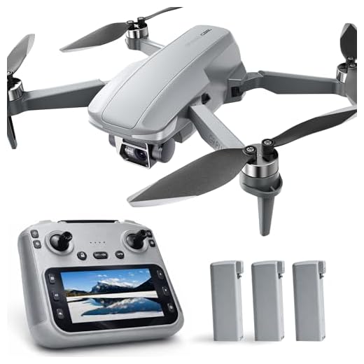 GPS Drone with 4K EIS Camera and LCD