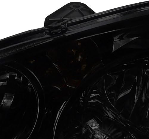 JDM Style Tint Smoke OE Style Headlight Made for and Compatible with 2002-2004 RSX