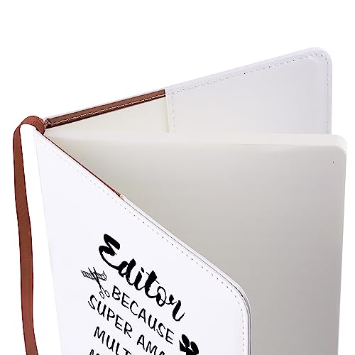 LQRI Filmmaker Edit Gifts Editor Miracle Worker Leather Notebook Novelist Film Director Editor Journ