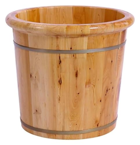 Bañera de madera maciza para pies para pedicura