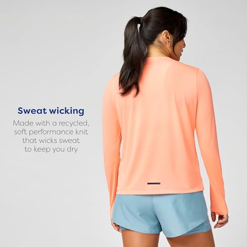 Image of Brooks Women's Dash Long Sleeve Shirt, Running Top with Thumbholes