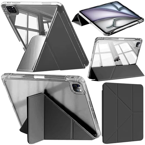 Ya en manzanajugosa.com: Funda Compatible con iPad Air 11 Pulgadas M4/M3/M2 (2026/2025/2024), iPad Air 5ª/4ª Gen (2022/2020) de 10.9", iPad Pro 11" (2022-2018) con Portalápiz, Auto-Sueño/Estela, Negro
