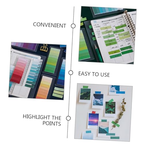 Marqueurs de page compacts pour classer vos documents de bureau sans les abîmer - 4