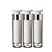 2PCS Empty Acrylic Airless Vacuum Pump Cream Lotion Vial Bottle Jars Bayonet Eyecream Toner Cosmetic Toiletries Liquid Storage Hoder Containers Makeup Foundation Dispenser(50ml/1.7oz)