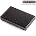 MaxGear Credit Card Holder, Stainless Steel Card Case for Women or Men, Metal ID Card Holders RFID Blocking Protector Sleeves, Slim Business Cards Case Holder Money Clip