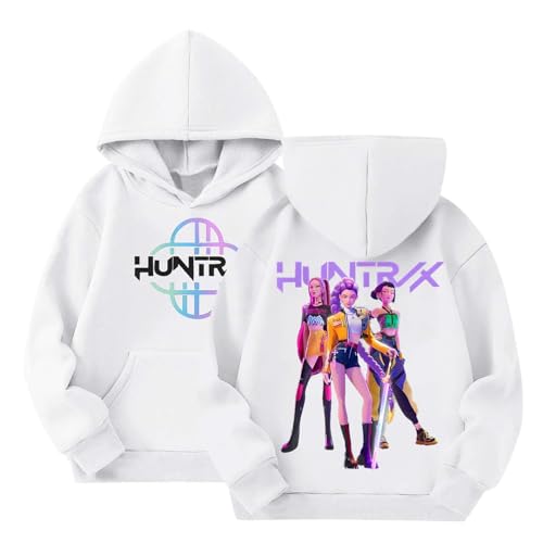 Genérico Huntrix Sudadera con Capucha para Niñas y Niños D-Demon K-Pop Merchandise...