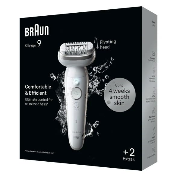 Braun Epiliergerät Silk-épil 9-011 3D SensoSmart
