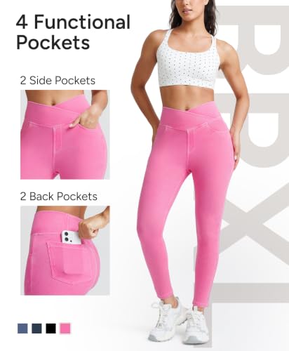 Image of BRXL Skinny Jeans for Women High Waisted Jegging Denim Legging with Pockets