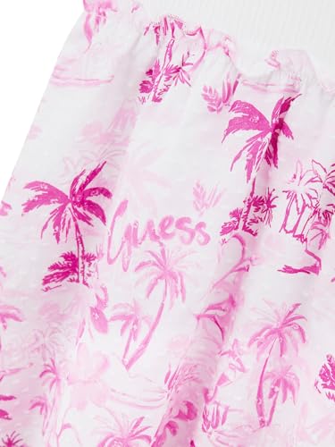 GUESS Girls' Eco Sleeveless Mixed Fabric Dress4
