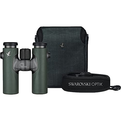 Swarovski Cl Companion 8X30 Binocular (Green) & Wild Nature Accessory Pack + Bsp Bino Suspender Pro + 6Ft Tripod + Binocular Tripod Adapter + Flashlight + Cleaning Kit #TOP1