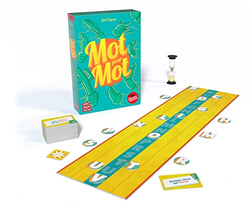 Scorpion Masqué Mot pour Mot - Jeu de société - 8 Ans et Plus - Ambiance - Parfait en Groupe - de 2 à 12 Joueurs - vocabulaire Amusant - apéro - Parfait Entre Amis - Le, Bleu