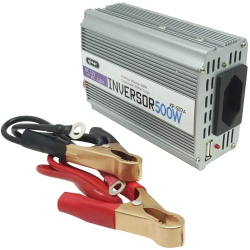 Inversor Transformador Conversor Veicular 500w 12v - 220v