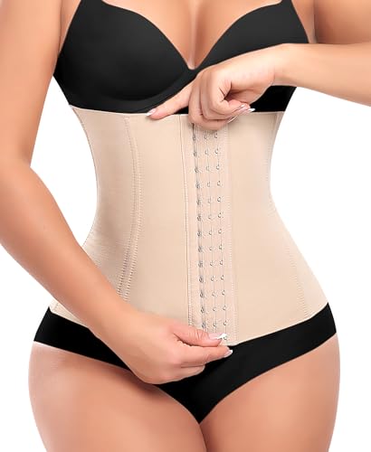 Waist Trainer Serre Taille Femme en tissu respirant noir