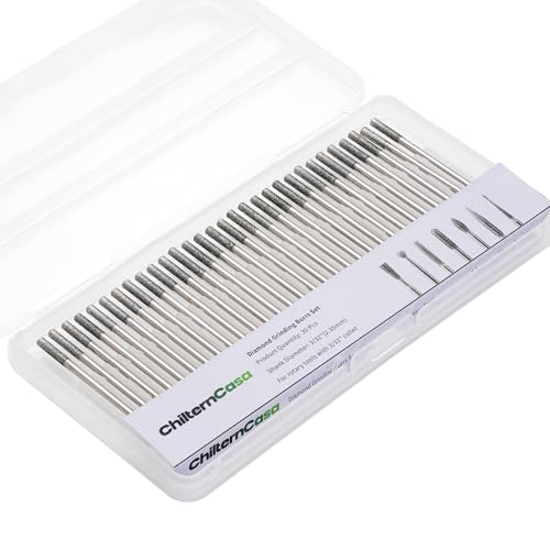 ChilternCasa 2.5mm �_�C�������h�h�����r�b�g�A�V�����_�[����r�b�g�V�����N 2.35mm ���[�^���[�o���c�[�� �h�������W���G���[�A�^�C���A�K���X�p 30�p�b�N