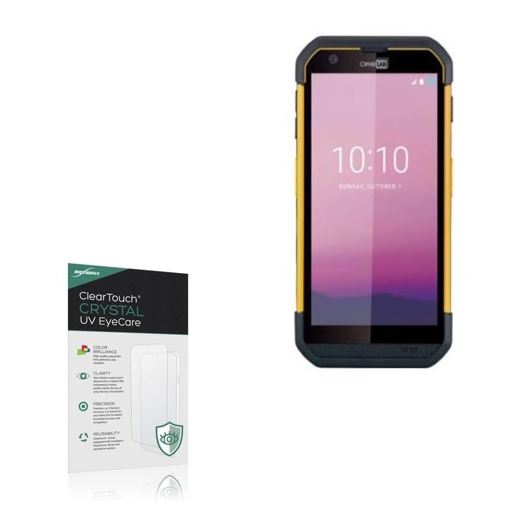 BoxWave Screen Protector Compatible With Cipherlab RS36 - ClearTouch Crystal Anti-UV EyeCare (2-Pack), Filters out Harmful Blue Light Reduce Fatigue