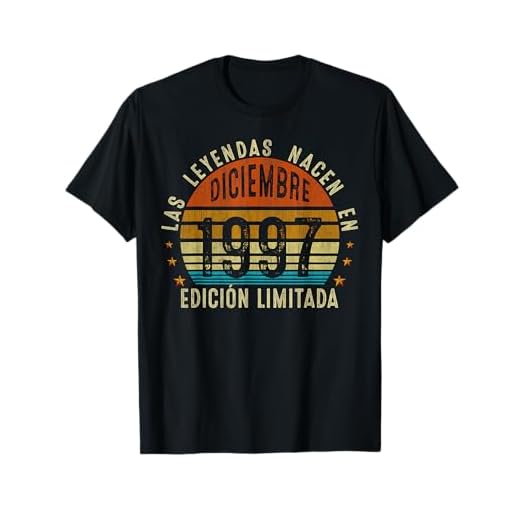 26 años Cumpleaños Hombre Regalo Diciembre 1997 Camiseta