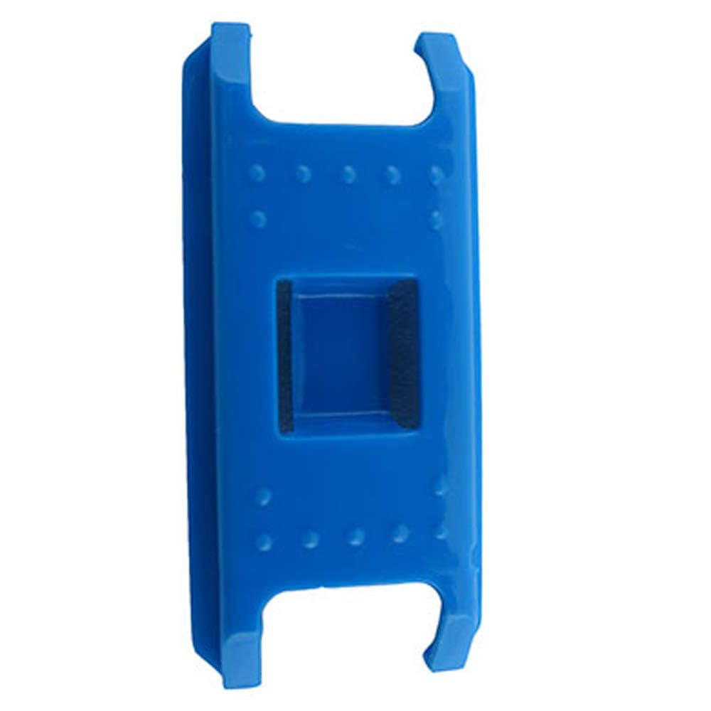 Hot Wheels Pieza de repuesto Criss Cross Crash Race Track Playset DTN42 - Conector de pista azul pequeño de repuesto