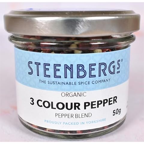 Steenbergs Organic Three Colour Peppercorn Mix Cover