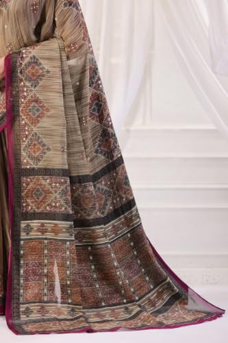 Image of TAMAIRA FASHION Mulmul Pure Cotton Saree For Woman |Office Wear Daily Wear Sarees For Women Without Blouse Piece(Available in 10 Colours)