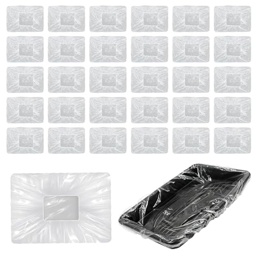 50 PcsPaint Tray Liners Paint Roller Tray Liners for Wall and Ceiling Paintings for 9 inch Paint Rollers Easy to Clean Up & Change Painting Colours