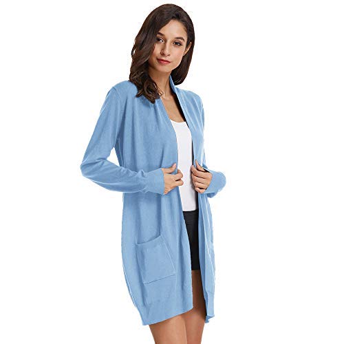 GRACE KARIN Donna Cappotto Lungo Magione Larga