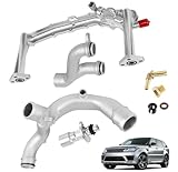 ORIVIN Coolant Water Pipe System Kit Compatible with Land Rover Range Rover Sport LR4,For Jaguar XF XJ XE 3.0L V6,LR075991 LR092992 LR028136 LR049990