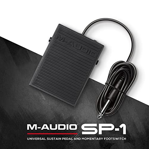 Image of M-AUDIO SP-1 Universal Sustain Pedal For MIDI Keyboards, Digital Pianos, Electric Pianos and More
