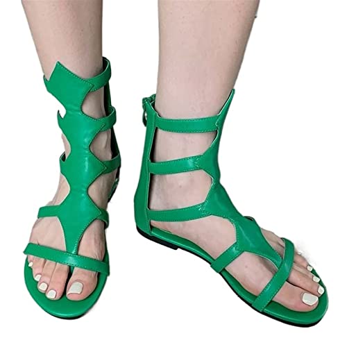 Sandales pour femmes style bottes mi-mollet pour vos festivals et soirées