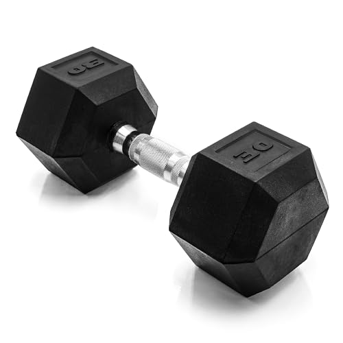 CAP Barbell Coated Hex Dumbbell Weight – Single | 10-120 lbs | Multiple Options