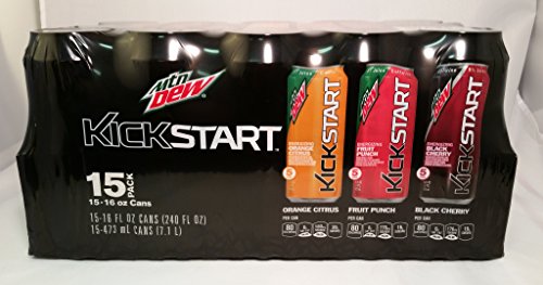 Mountain Dew Kickstart 15 Pack