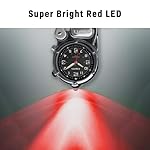 Dakota Microlight Clip, Fob and Pocket Watch, Outdoor Gifts for Men and Women, Use for Fishing Hunting, and More, LED Flashlight, Clip on Watch - Image 5