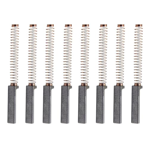 8 Pack W10380496 Carbon Motor Brushes Replacement for Kitchen-Aid Stand Mixers – Compatible with K45, K5, KSM150, KSM90, Whirlpool, Kenmore – Replaces W10260958, AP5178083, PS3495098, 9706416