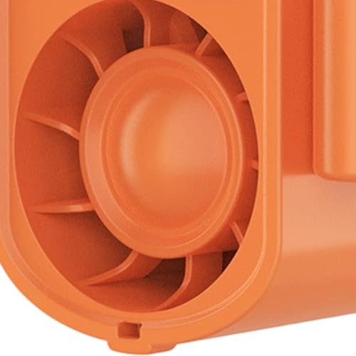 Ventilador portátil para combatir el calor extremo con clip de cintura y 5 velocidades 8