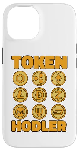 Custodia per iPhone 14 Token Hodler Blockchain Wallet Crypto Trader Altcoins