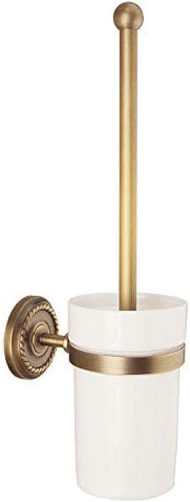 Toilet Brush Cleaning - Copper European Wall-Mounted and Bracket Cup Holder