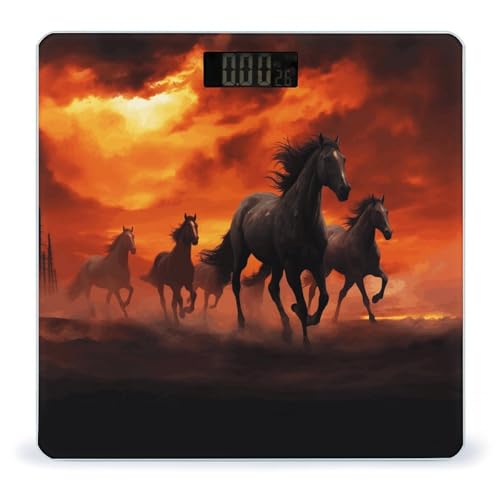 Báscula digital de baño FekiLoot con pantalla grande miniatura 1