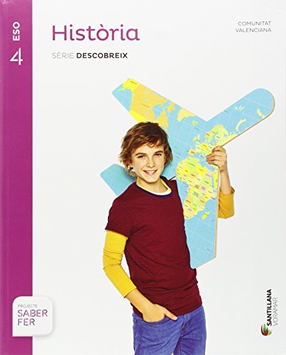 Portada de Historia 4º ESO + Cuaderno Saber Fer Valencia Ed 2016