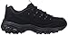 Skechers womens D'lites Biggest Fan Memory Foam Lace-up Fashion Sneaker, Black, 6.5 Wide US
