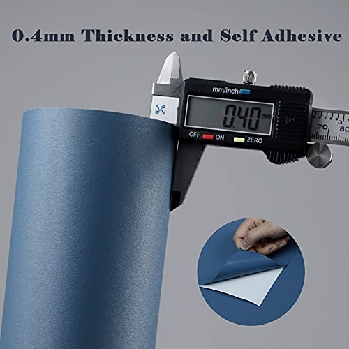 Oxdigi Dark Blue Contact Paper Peel And Stick Wallpaper For Shelf Liner Cabinet Table Drawer Door Reform Decorative Thick Self Adhesive Removable Vinyl Film 24 X 196 Inches #TOP2