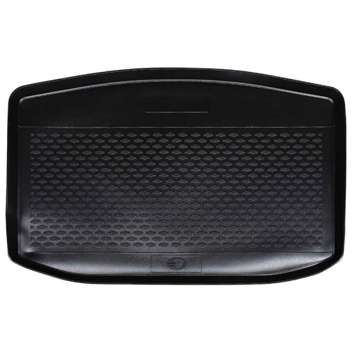 Tapis de coffre SEAT Ibiza 2017 sol bas noir en caoutchouc inodore