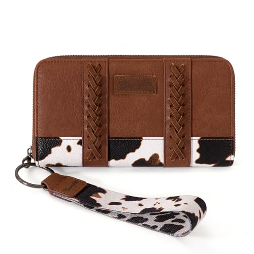 Image of X Wrangler Wristlet Western Wallet Boho Aztec Credit Card Holder for Women