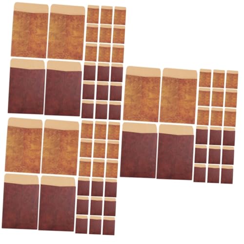 Enveloppes Vintage Kraft : protégez 150 cartes et invitations contre la poussière et l'usure.