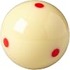 PowerGlide Snooker Pool Billiard Training Ball, Cream, 2