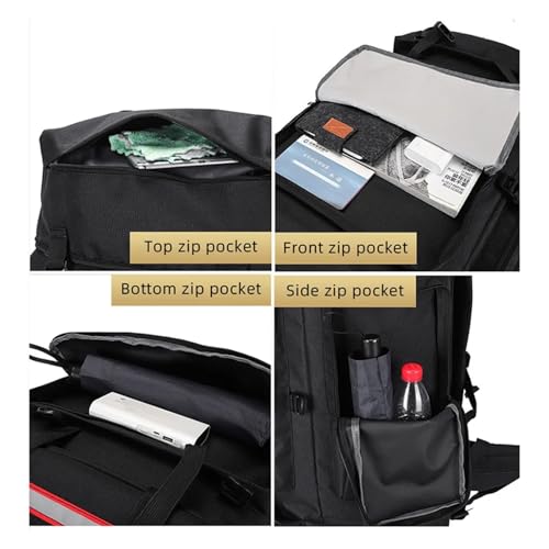 Sac à dos de randonnée Molle 130 L grand volume de trekking - 6