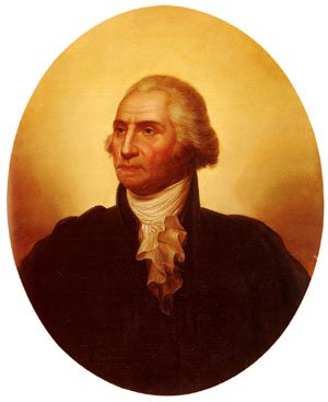Peinture à l'huile George Washington pour sublimer la décoration murale de votre bureau