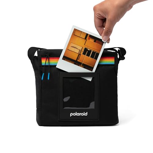 Polaroid Box Camera Bag - Compatible I-Type and 600 Cameras - Black (6289), New Black, 9” x 7.5” x 4.1” - Image 2