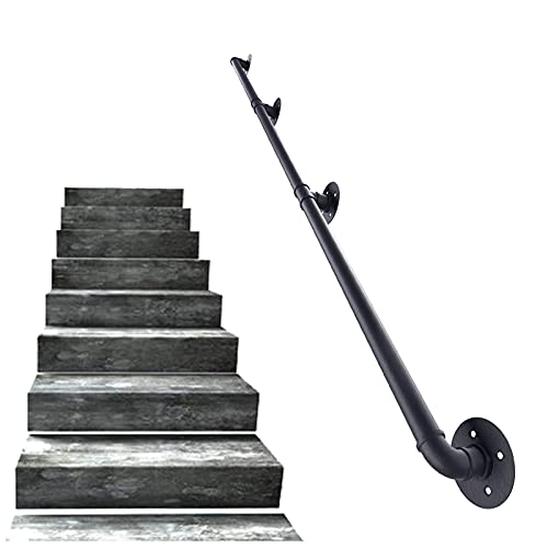 Rampe d'escalier industrielle pour sécuriser la maison familiale