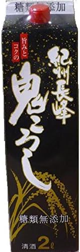 Amazon Co Jp 紀の司酒造 紀州 長峰 鬼ころし 13 14度 2l 1ケース 6本入 食品 飲料 お酒