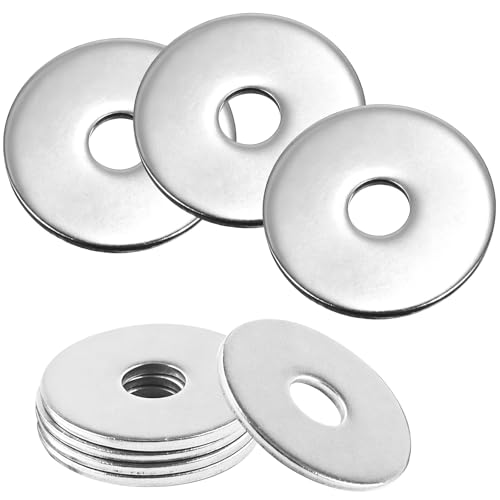 M6 Washers M6 x 25mm Penny Washers Thickness 1.5mm 22 Pack Stainless Steel Washers for Screws and Bolts
